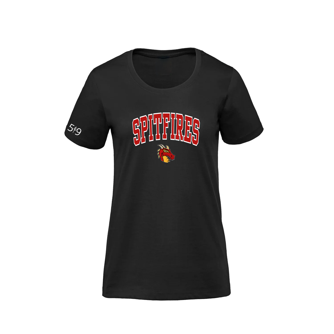 SPITFIRES VARSITY PREMIUM TEE (WOMENS)