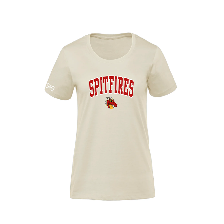 SPITFIRES VARSITY PREMIUM TEE (WOMENS)