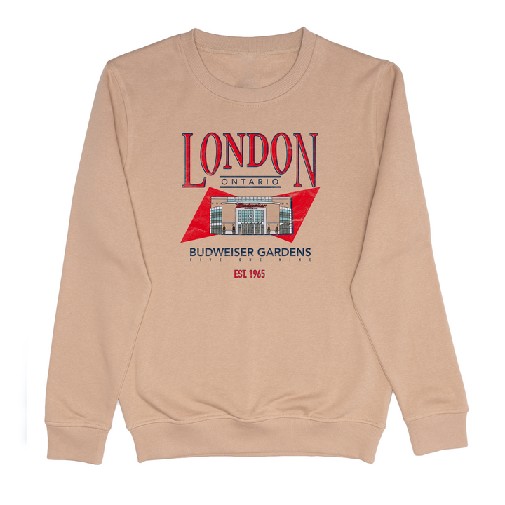 LONDON VINTAGE BUD GARDENS CREWNECK (UNISEX)