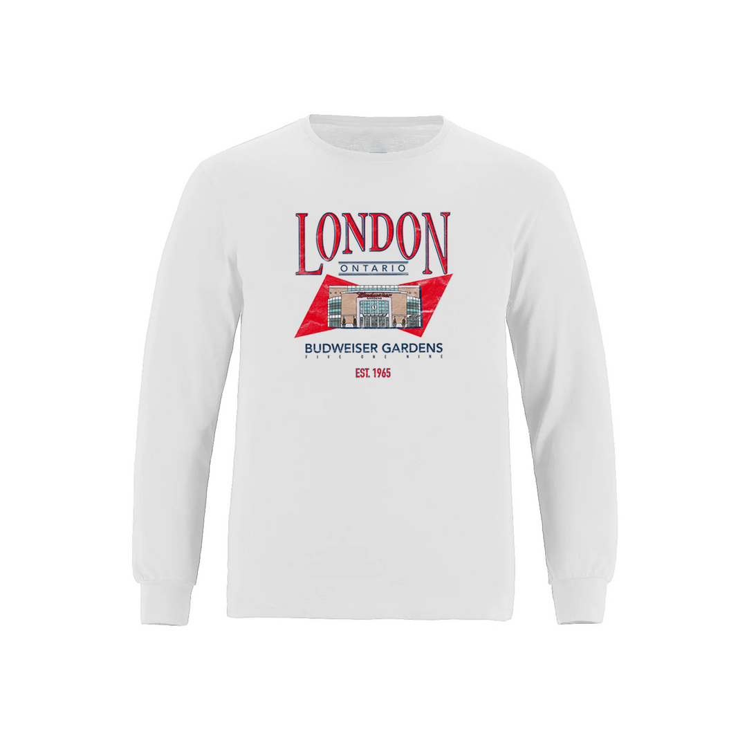 LONDON VINTAGE BUD GARDENS LONG SLEEVE (MENS)