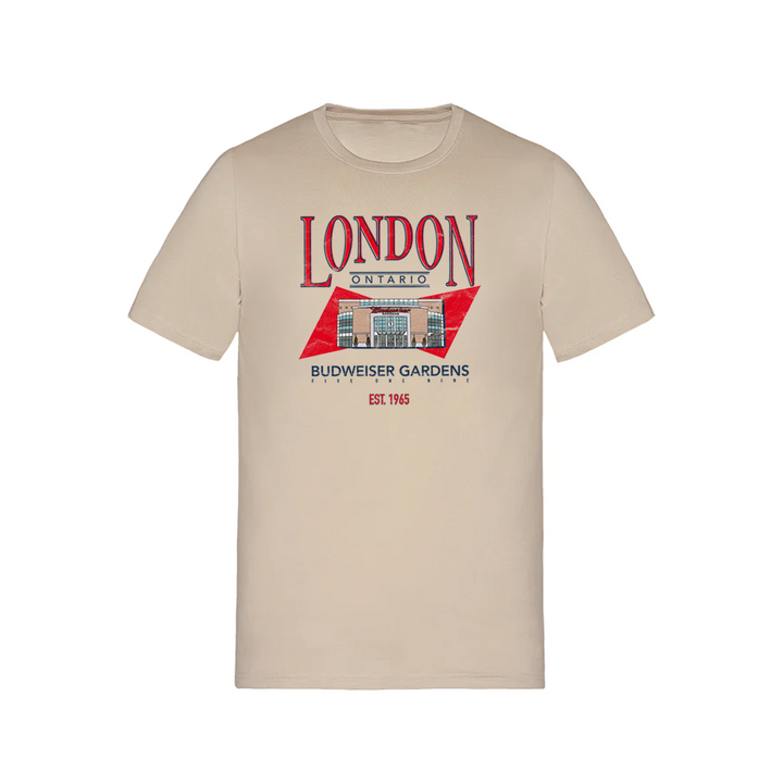 LONDON VINTAGE BUD GARDENS TEE (MENS)