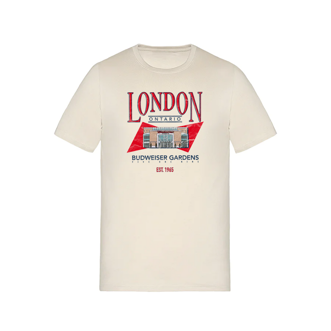 LONDON VINTAGE BUD GARDENS TEE (MENS)