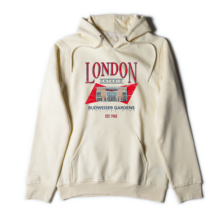 LONDON VINTAGE BUD GARDENS HOODIE (UNISEX)