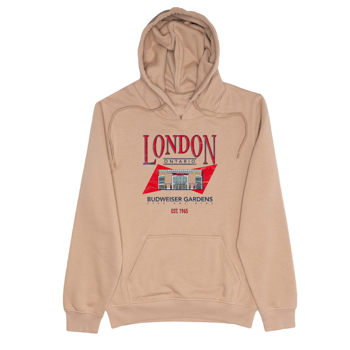 LONDON VINTAGE BUD GARDENS HOODIE (UNISEX)