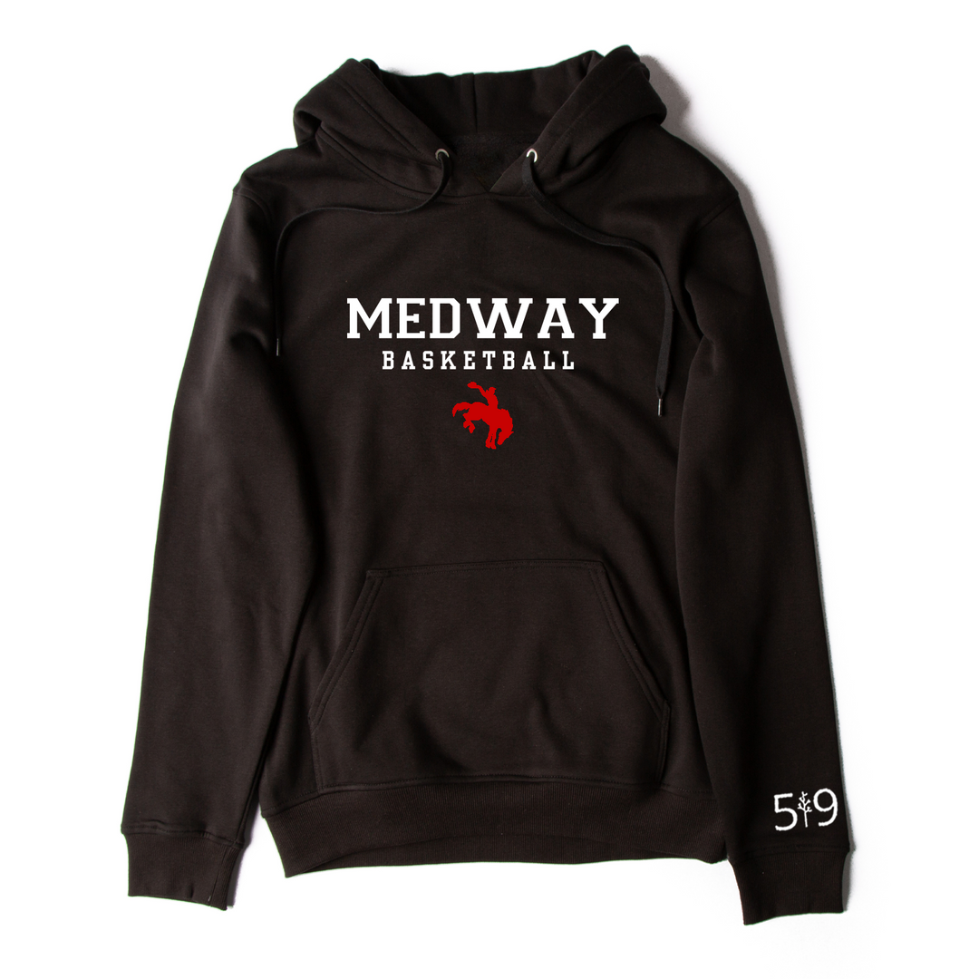 MEDWAY BASKETBALL EMBROIDERED HOODIE (UNISEX)
