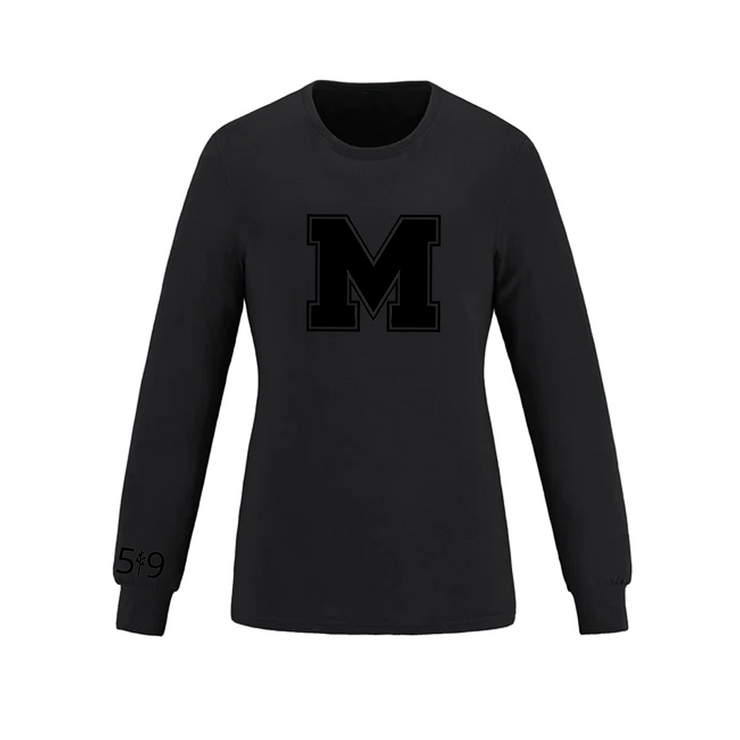 MEDWAY COWBOYS BLACK OUT "M" LONG SLEEVE (WOMENS)