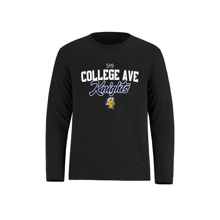 COLLEGE AVE KNIGHTS ATHLETIC LONG SLEEVE (UNISEX)