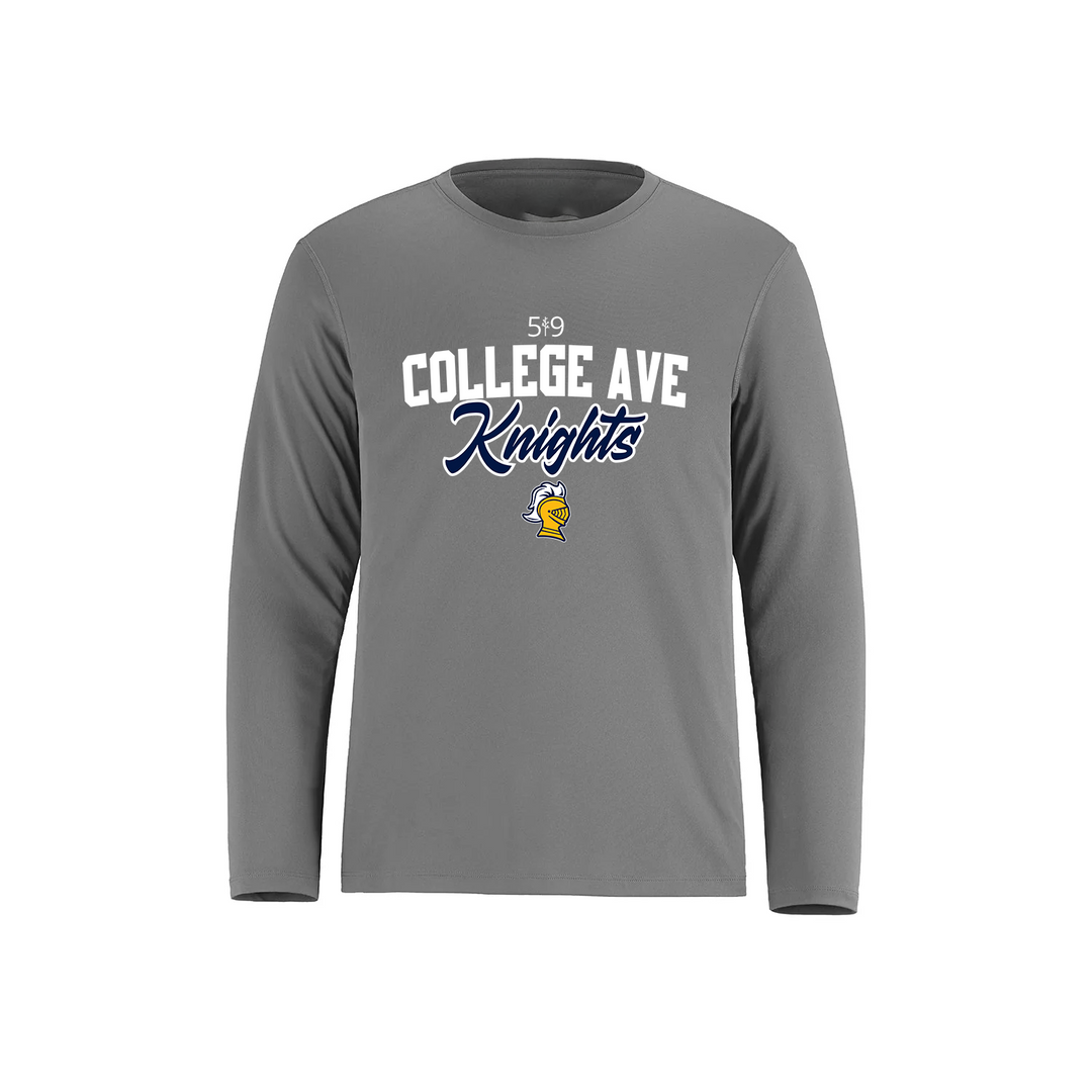 COLLEGE AVE KNIGHTS ATHLETIC LONG SLEEVE (UNISEX)
