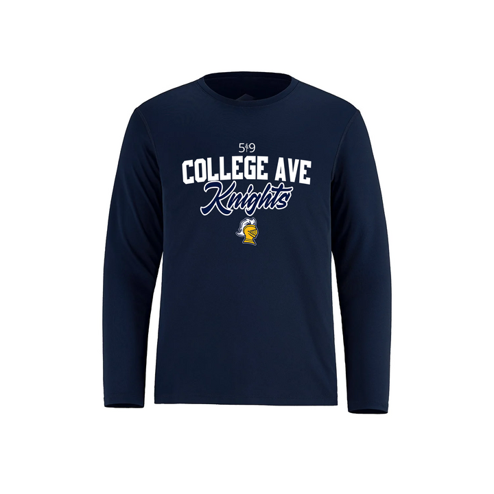 COLLEGE AVE KNIGHTS ATHLETIC LONG SLEEVE (UNISEX)