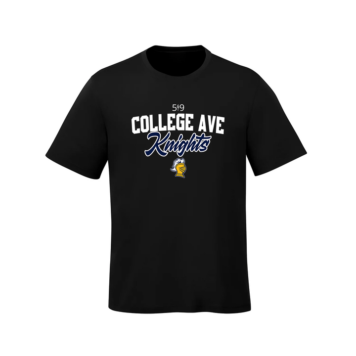 COLLEGE AVE KNIGHTS ATHLETIC TEE (MENS)