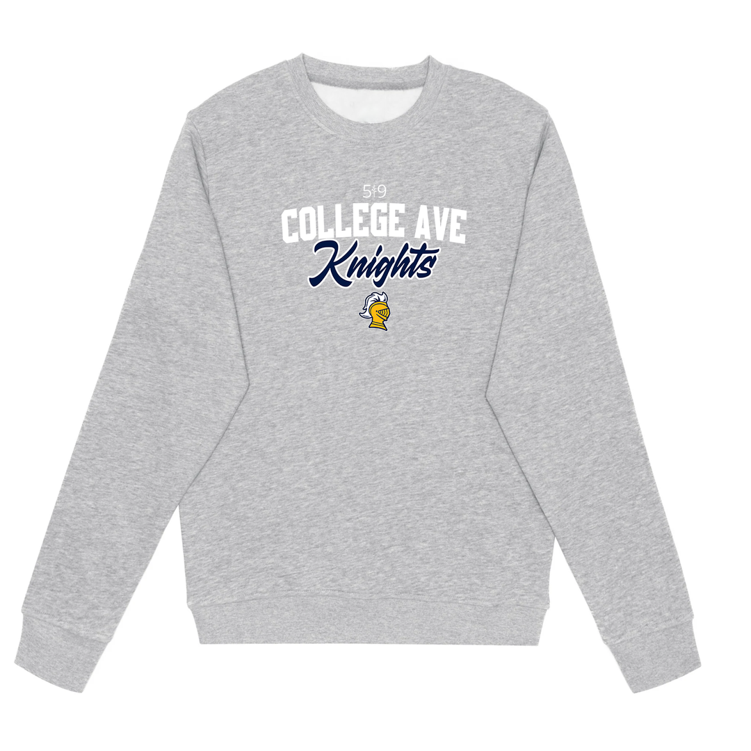 COLLEGE AVE KNIGHTS CREW (UNISEX)