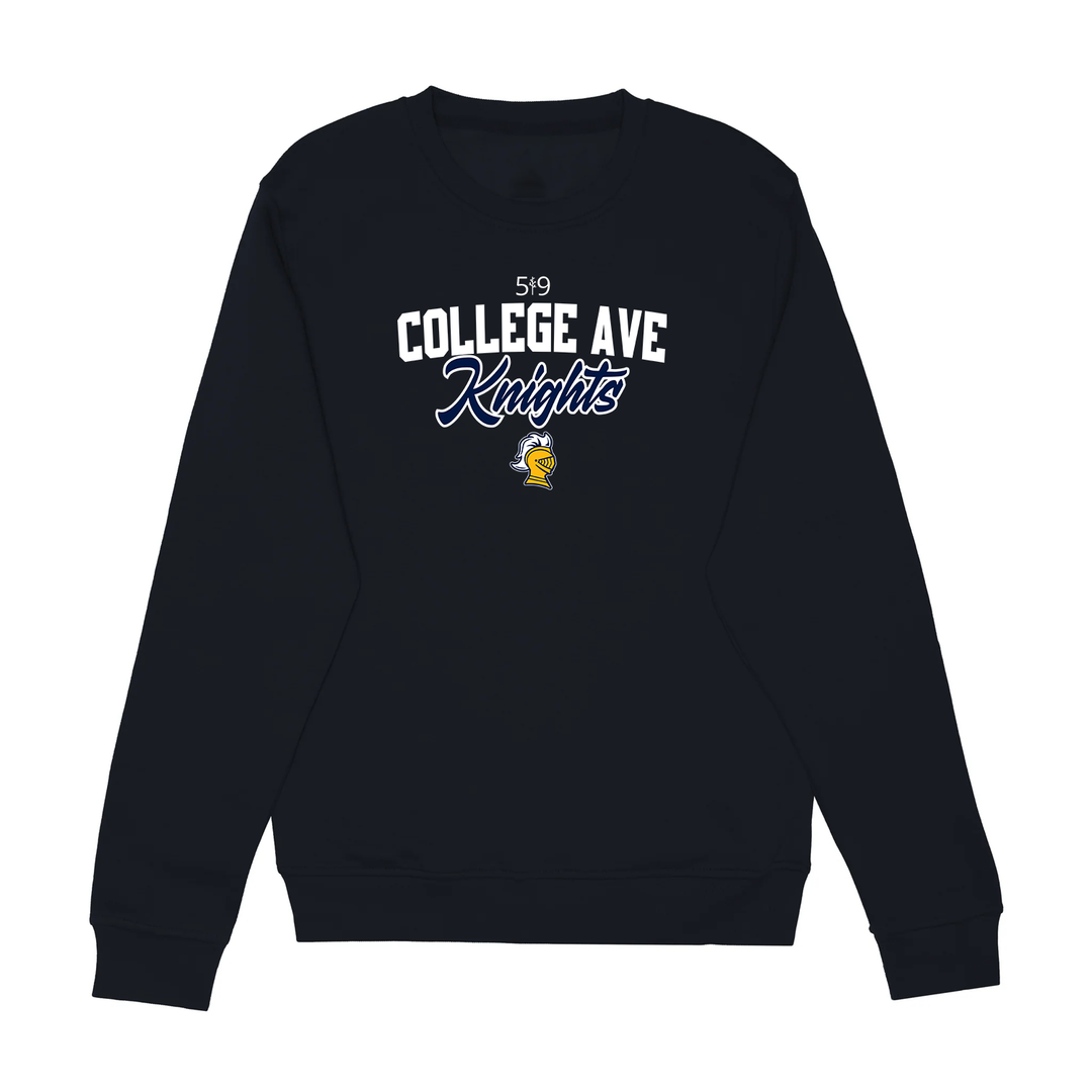 COLLEGE AVE KNIGHTS CREW (UNISEX)