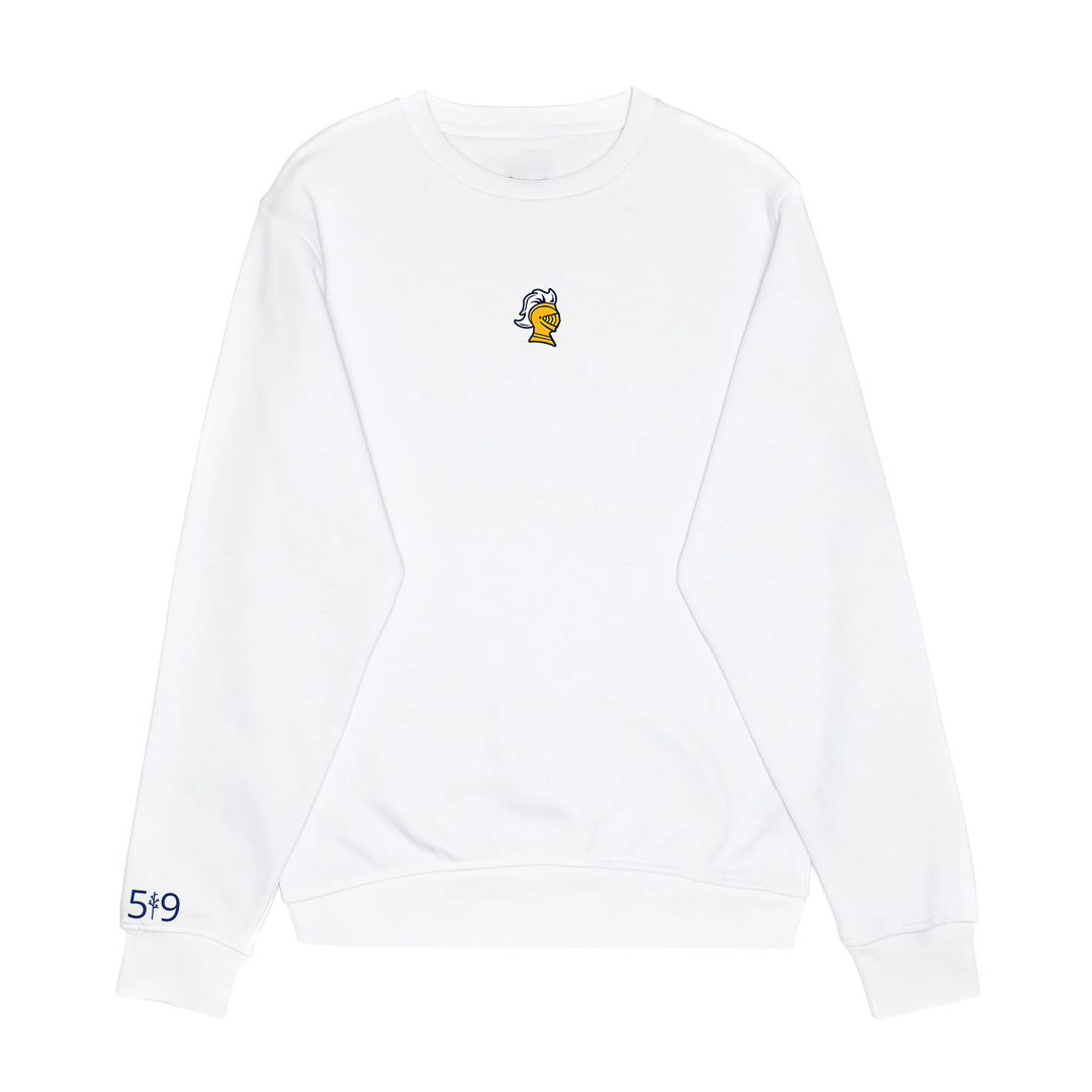 COLLEGE AVE EMBROIDERED CREW (UNISEX)