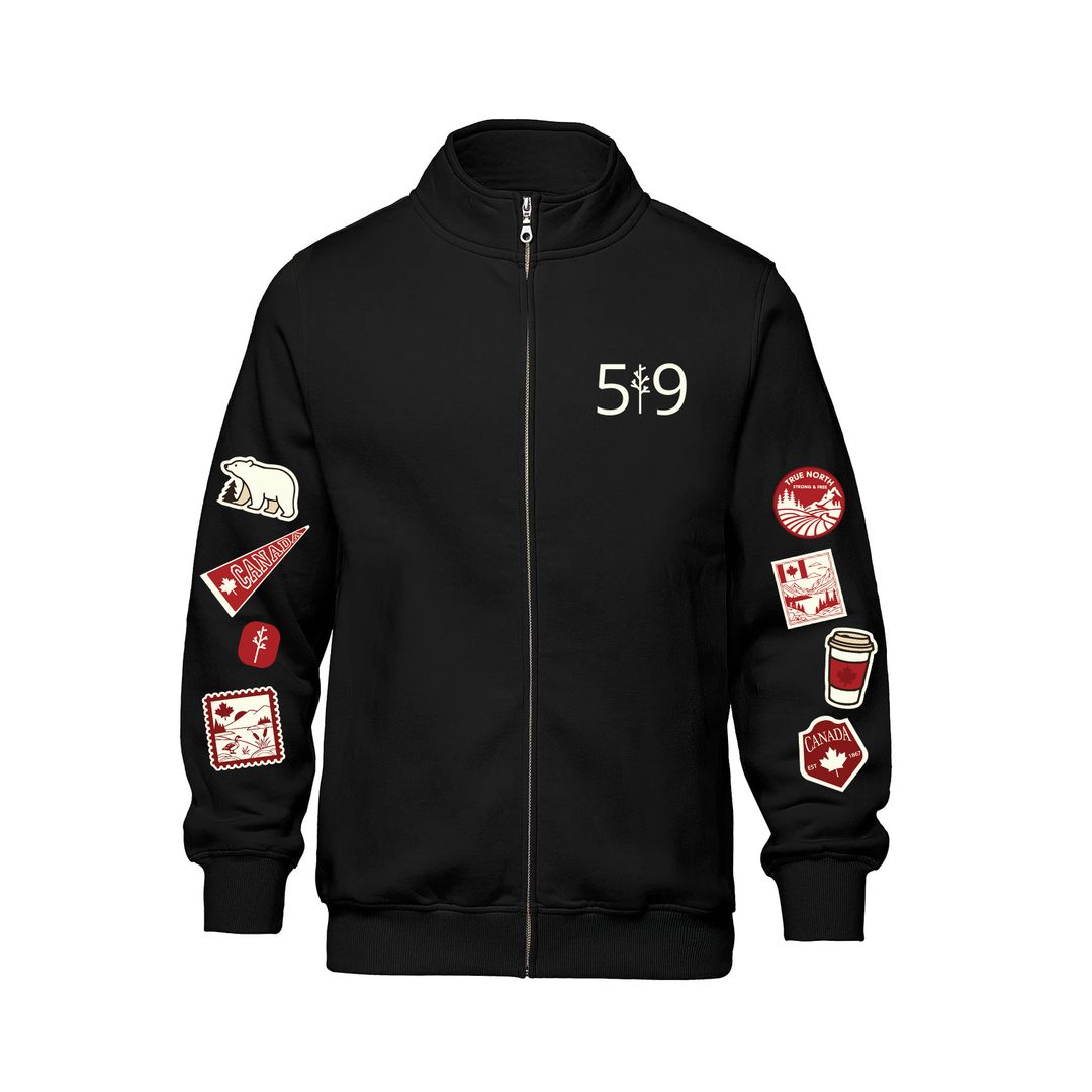 TRUE NORTH ZIP-UP SWEATER (UNISEX)