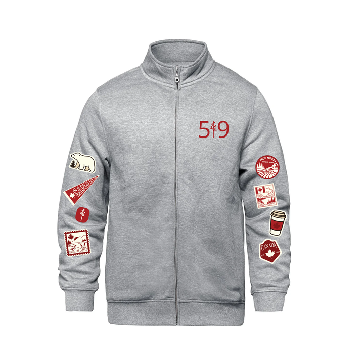 TRUE NORTH ZIP-UP SWEATER (UNISEX)