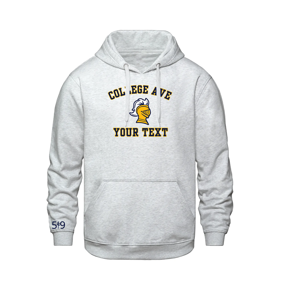 COLLEGE AVE CUSTOMIZABLE HOODIE (UNISEX)