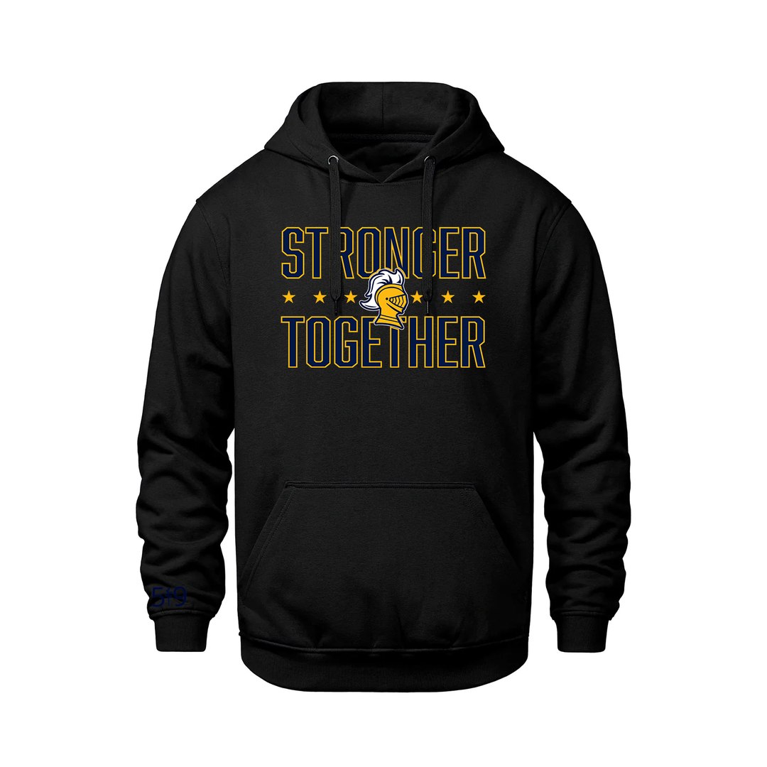 COLLEGE AVE STRONGER TOGETHER HOODIE (UNISEX)