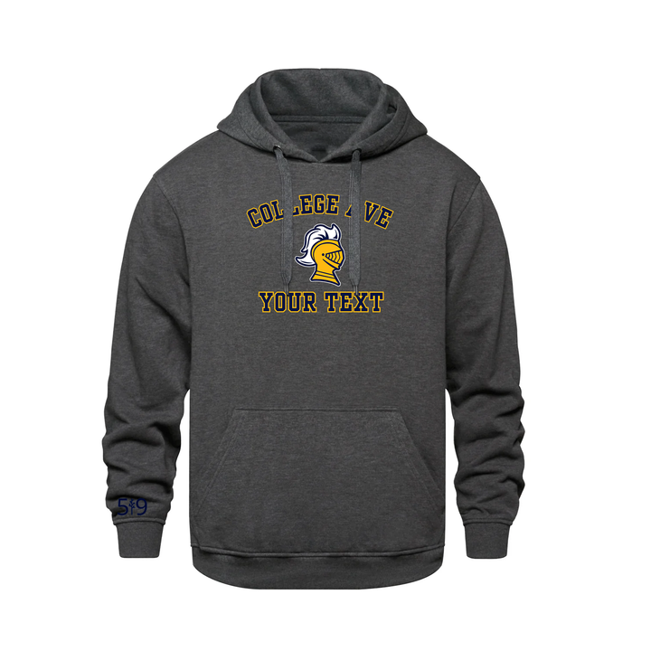 COLLEGE AVE CUSTOMIZABLE HOODIE (UNISEX)