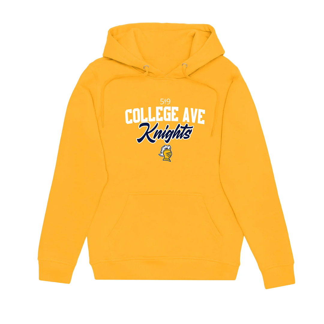 COLLEGE AVE KNIGHTS HOODIE (UNISEX)