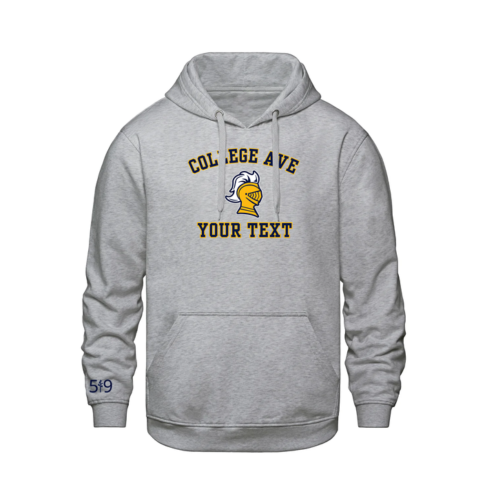 COLLEGE AVE CUSTOMIZABLE HOODIE (UNISEX)