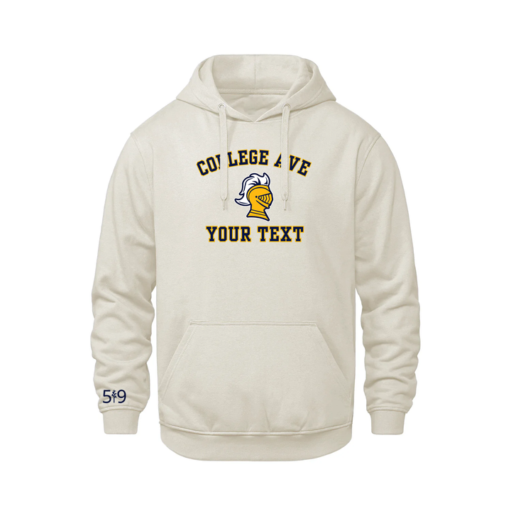 COLLEGE AVE CUSTOMIZABLE HOODIE (UNISEX)