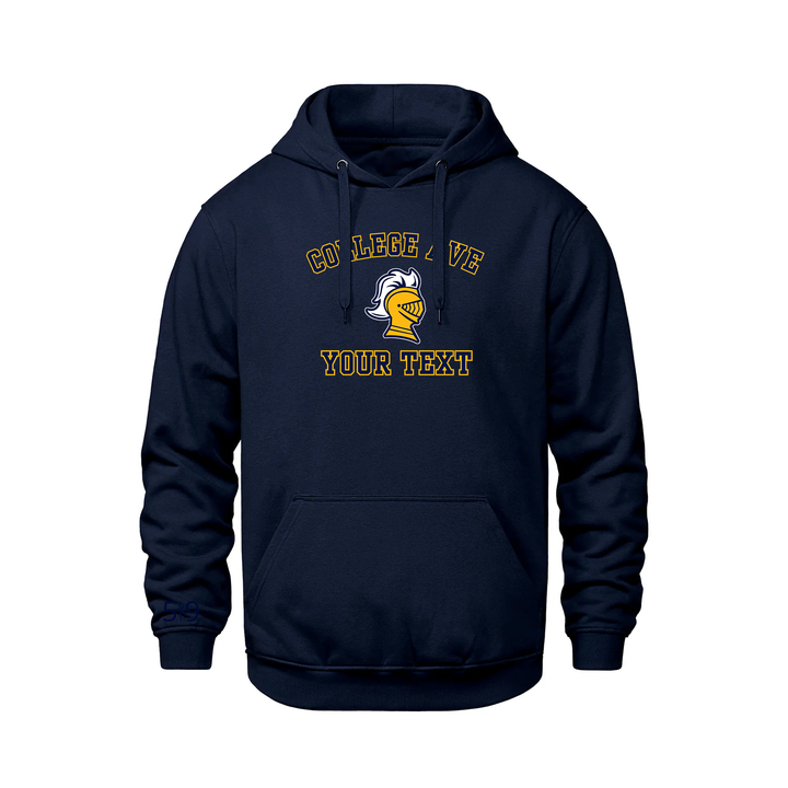 COLLEGE AVE CUSTOMIZABLE HOODIE (UNISEX)