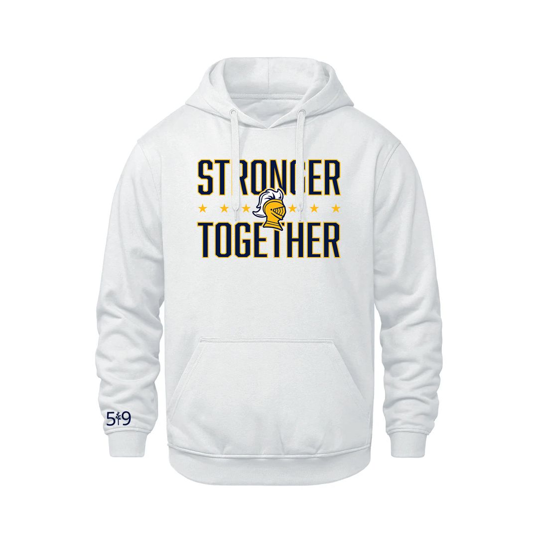 COLLEGE AVE STRONGER TOGETHER HOODIE (UNISEX)