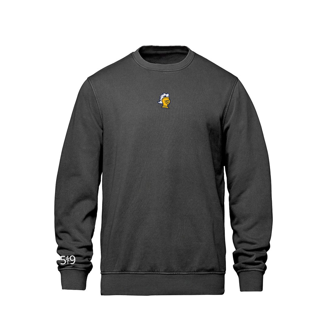 COLLEGE AVE EMBROIDERED RETRO CREW (UNISEX)