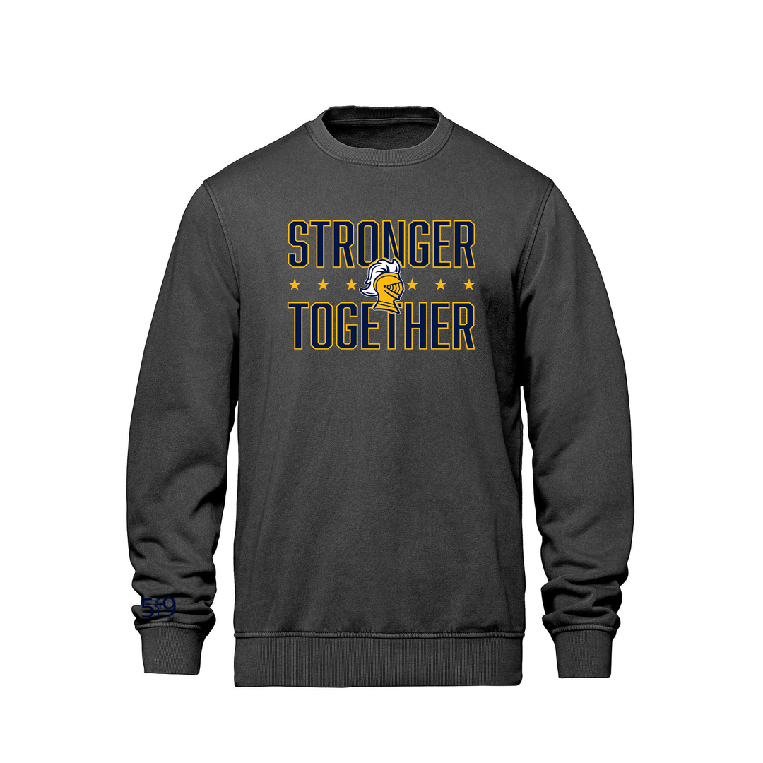 COLLEGE AVE STRONGER TOGETHER RETRO CREW (UNISEX)