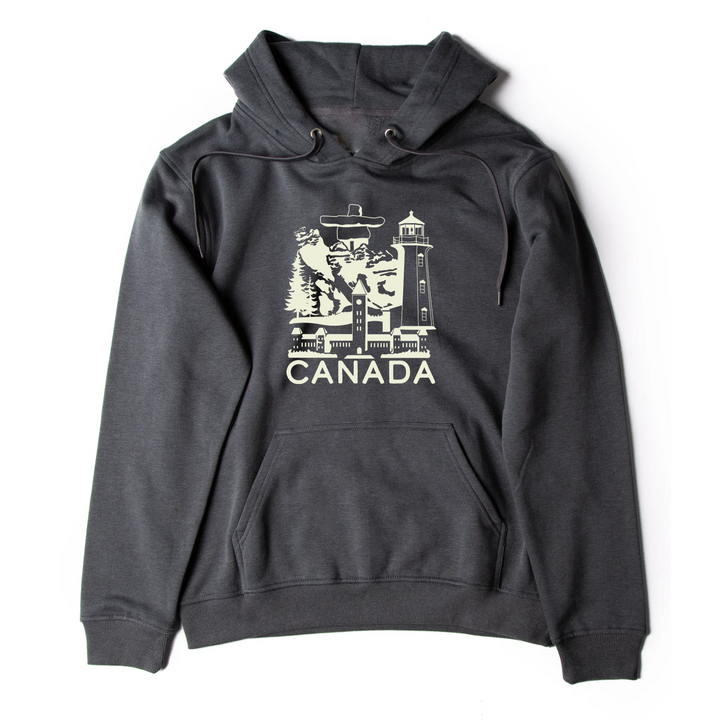 CANADIAN LANDMARKS HOODIE (UNISEX)