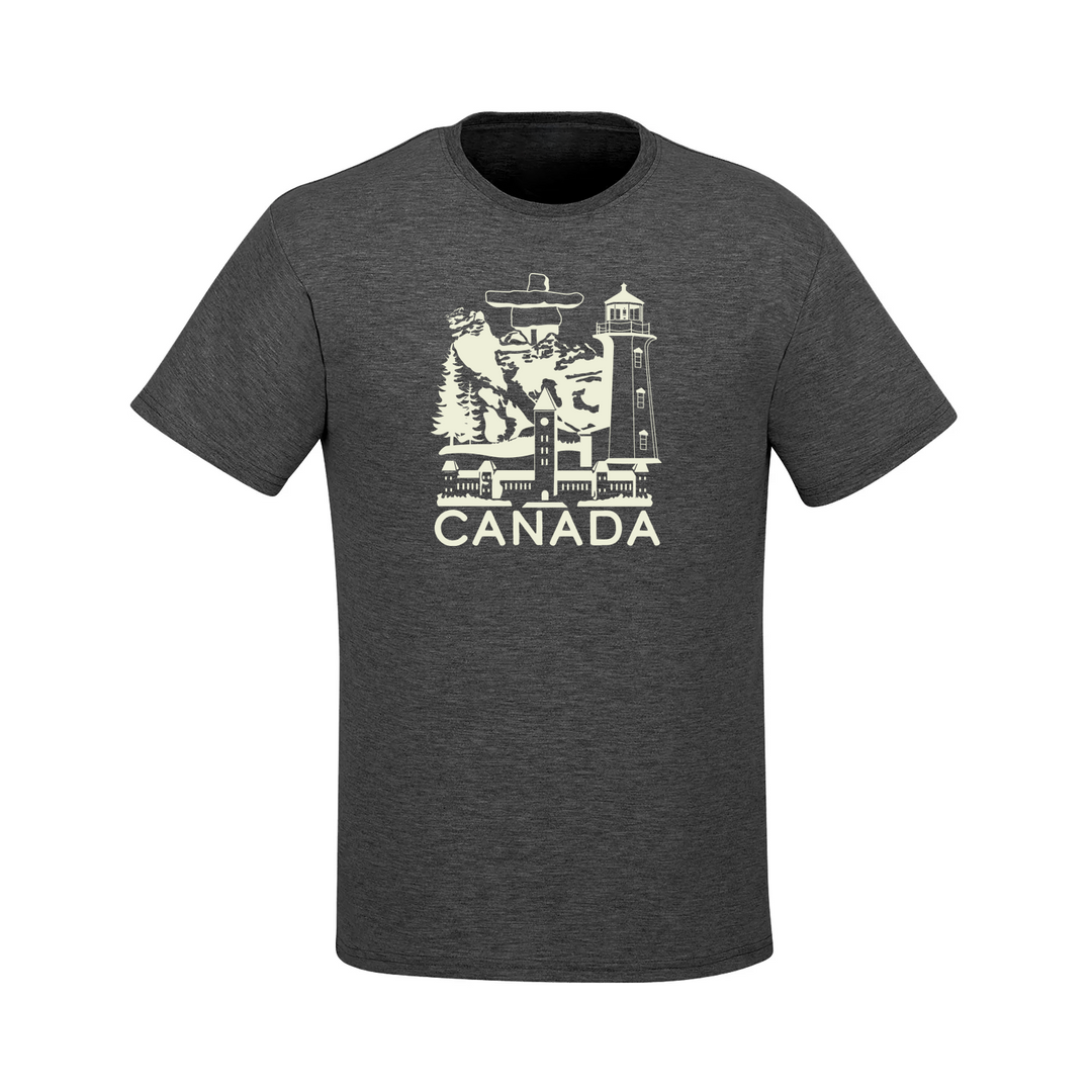 CANADIAN LANDMARKS TEE (YOUTH)