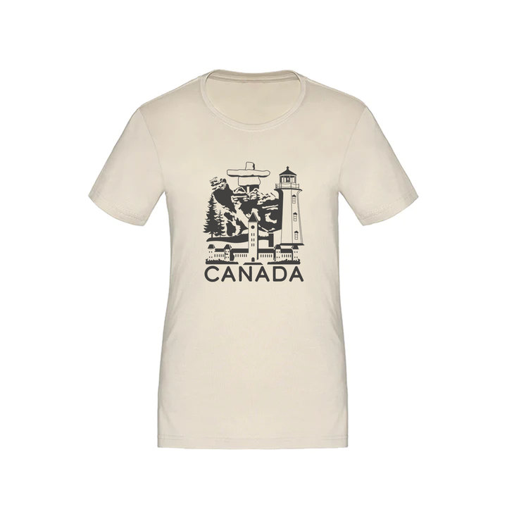 CANADIAN LANDMARKS TEE (WOMENS)
