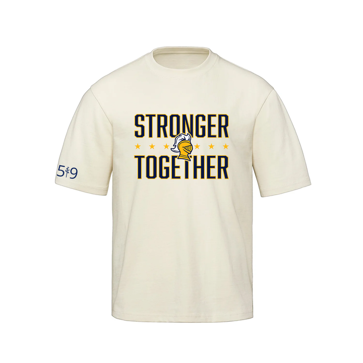 COLLEGE AVE STRONGER TOGETHER OVERSIZED TEE (UNISEX)
