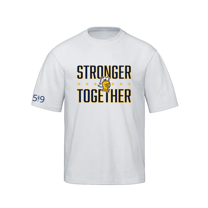 COLLEGE AVE STRONGER TOGETHER OVERSIZED TEE (UNISEX)