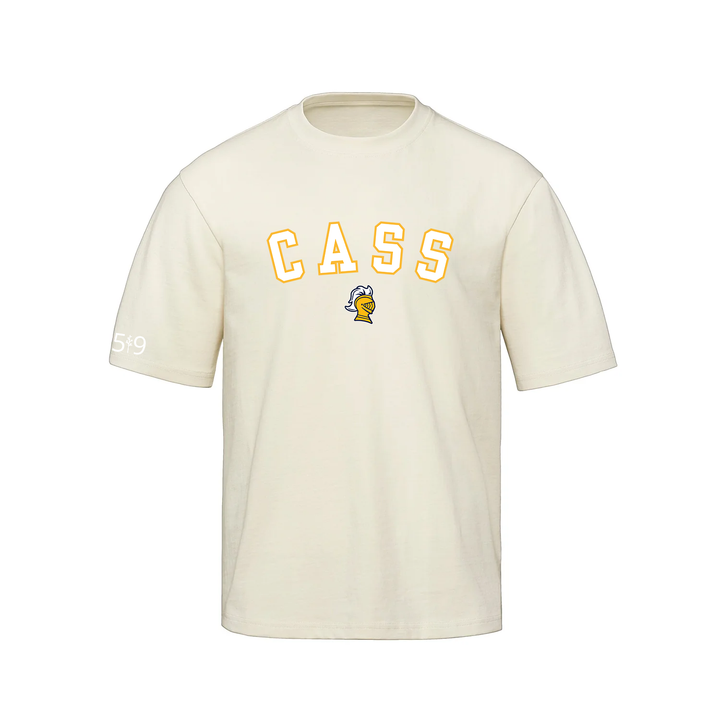 CASS VARSITY OVERSIZED TEE (UNISEX)