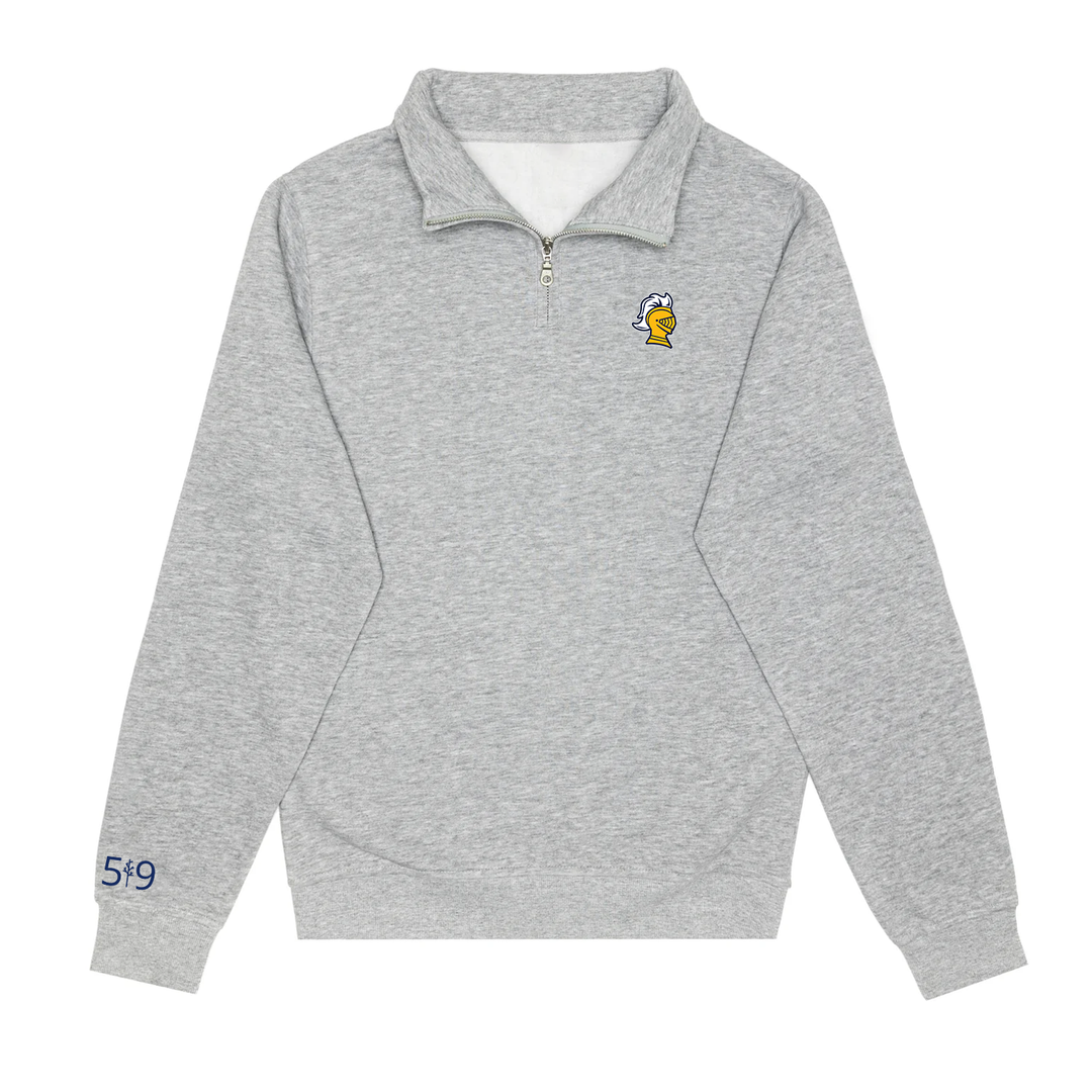 COLLEGE AVE EMBROIDERED 1/4 ZIP (UNISEX)