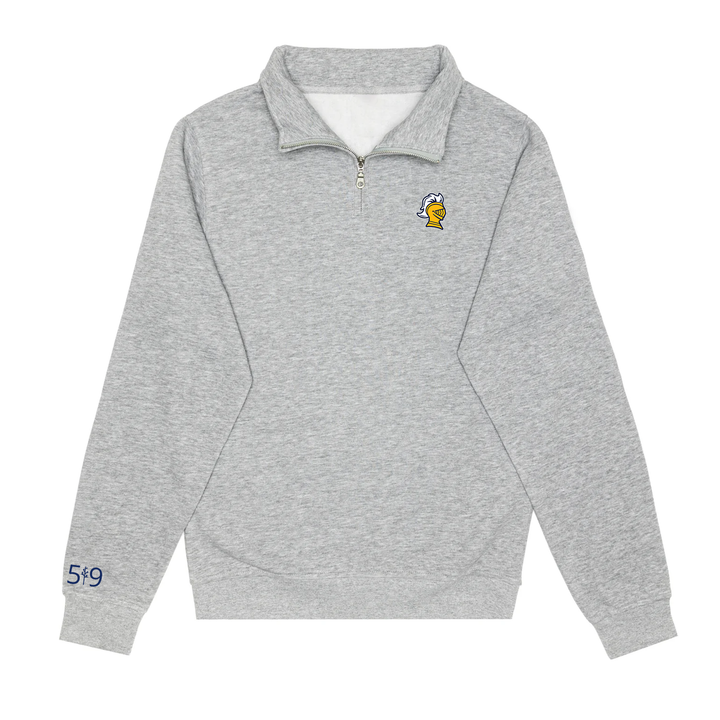 COLLEGE AVE EMBROIDERED 1/4 ZIP (UNISEX)