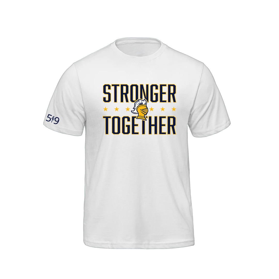 COLLEGE AVE STRONGER TOGETHER TEE (MENS)