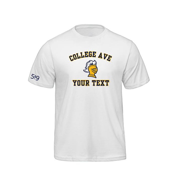 COLLEGE AVE CUSTOMIZABLE TEE (MENS)