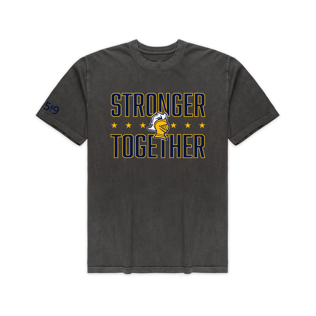 COLLEGE AVE STRONGER TOGETHER VINTAGE TEE (UNISEX)