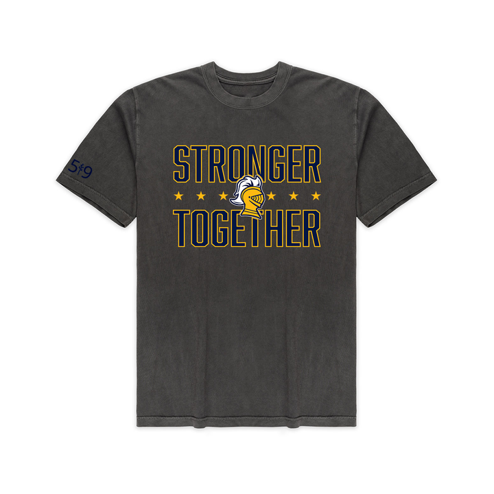 COLLEGE AVE STRONGER TOGETHER VINTAGE TEE (UNISEX)