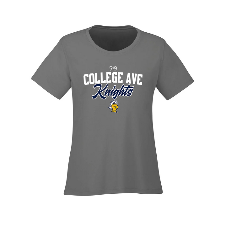 COLLEGE AVE KNIGHTS ATHLETIC TEE (WOMENS)