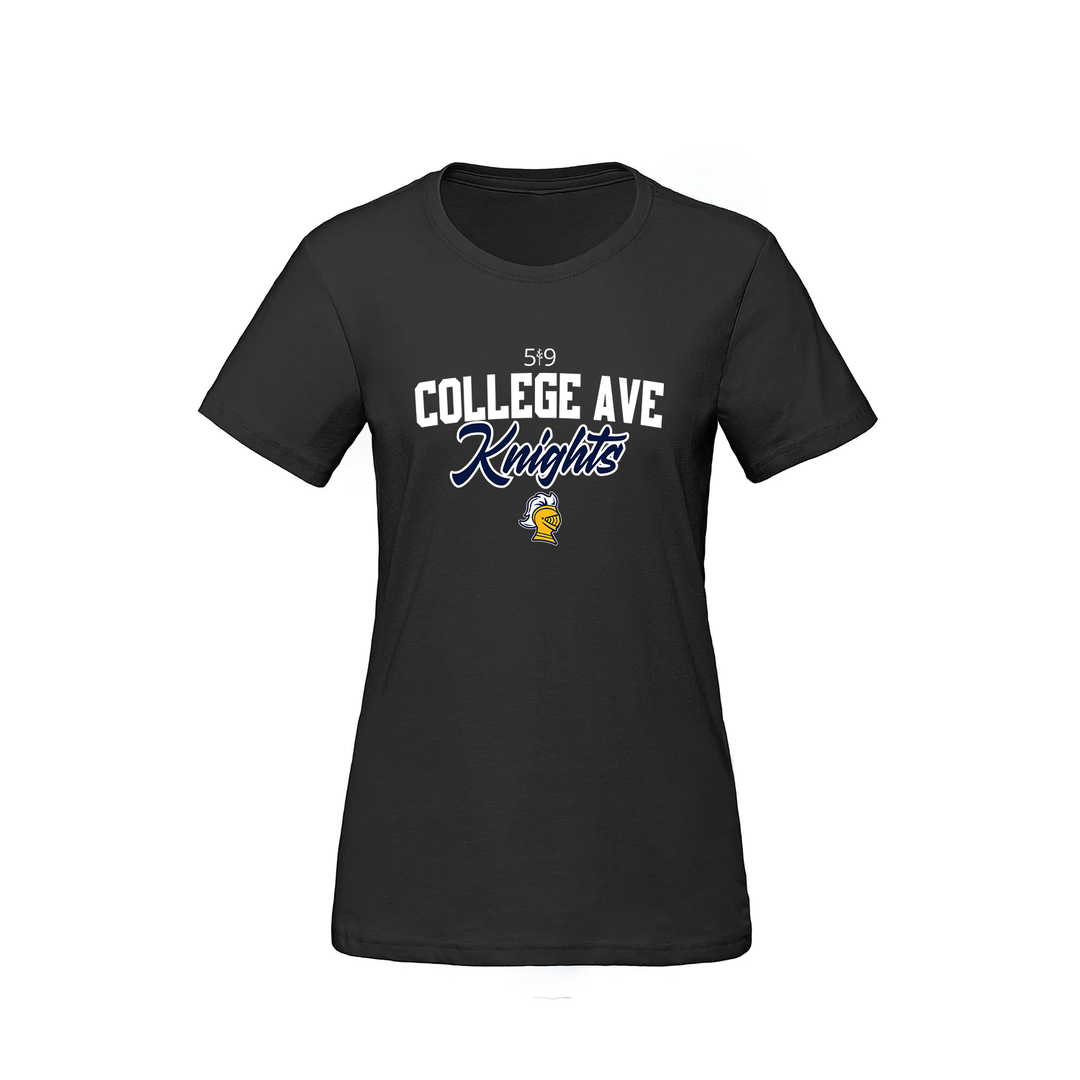 COLLEGE AVE KNIGHTS TEE (WOMENS)