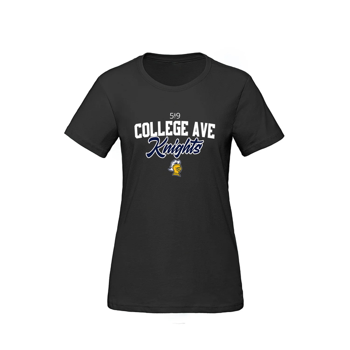 COLLEGE AVE KNIGHTS TEE (WOMENS)