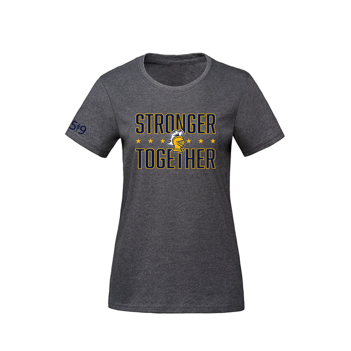 COLLEGE AVE STRONGER TOGETHER TEE (WOMENS)
