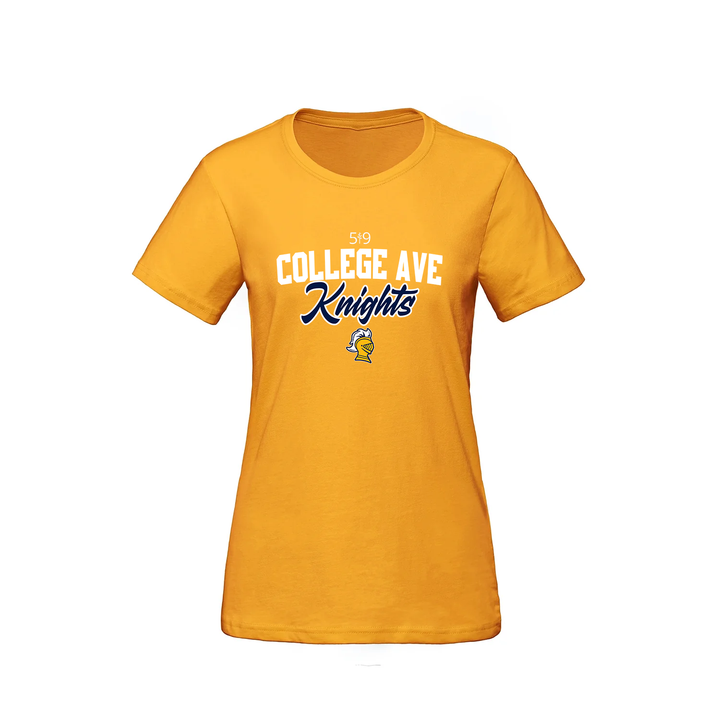 COLLEGE AVE KNIGHTS TEE (WOMENS)