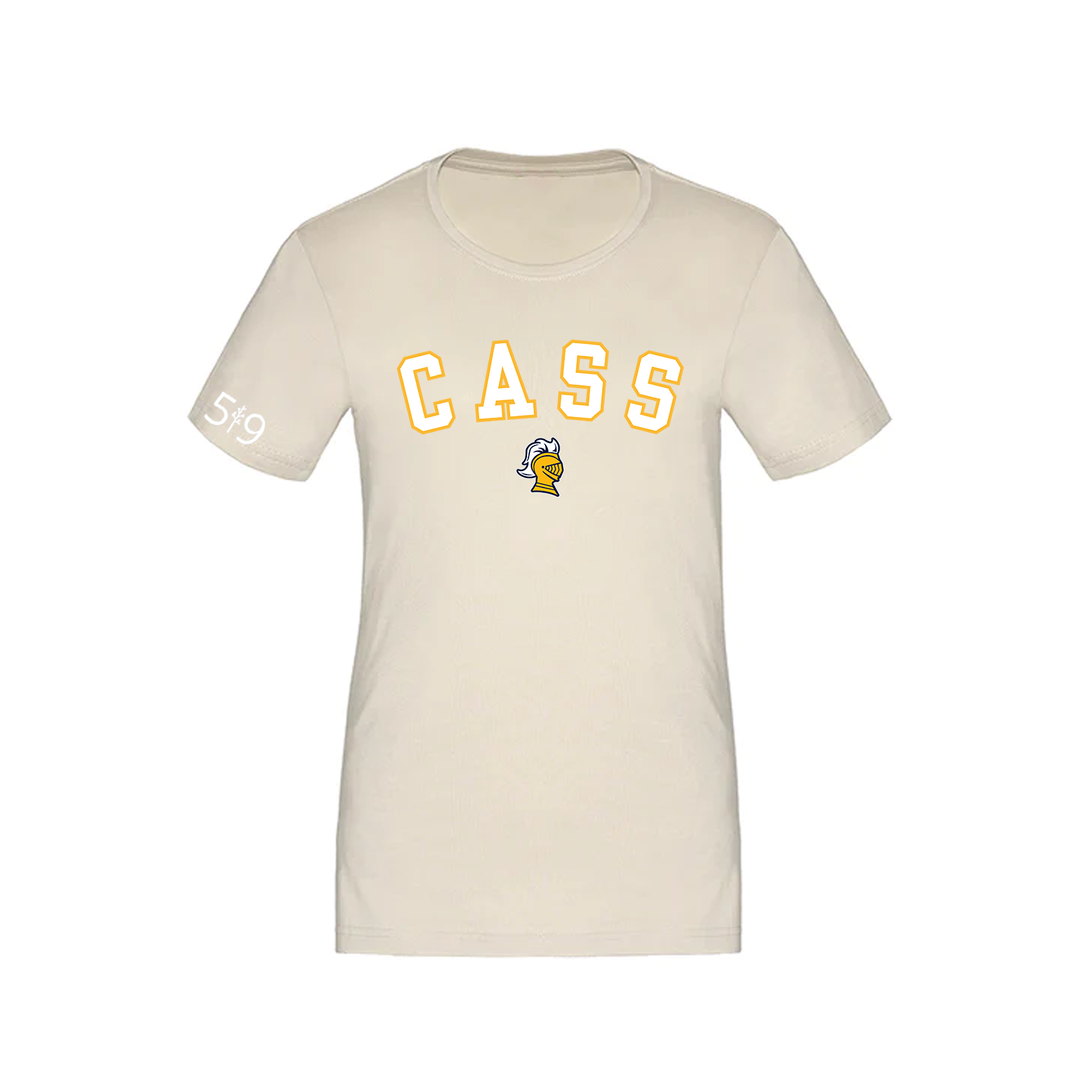 CASS VARSITY TEE (WOMENS)