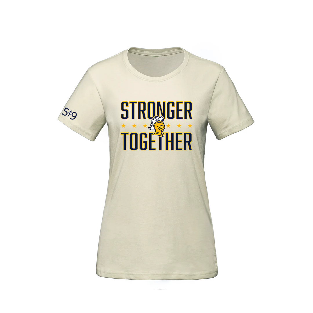 COLLEGE AVE STRONGER TOGETHER TEE (WOMENS)
