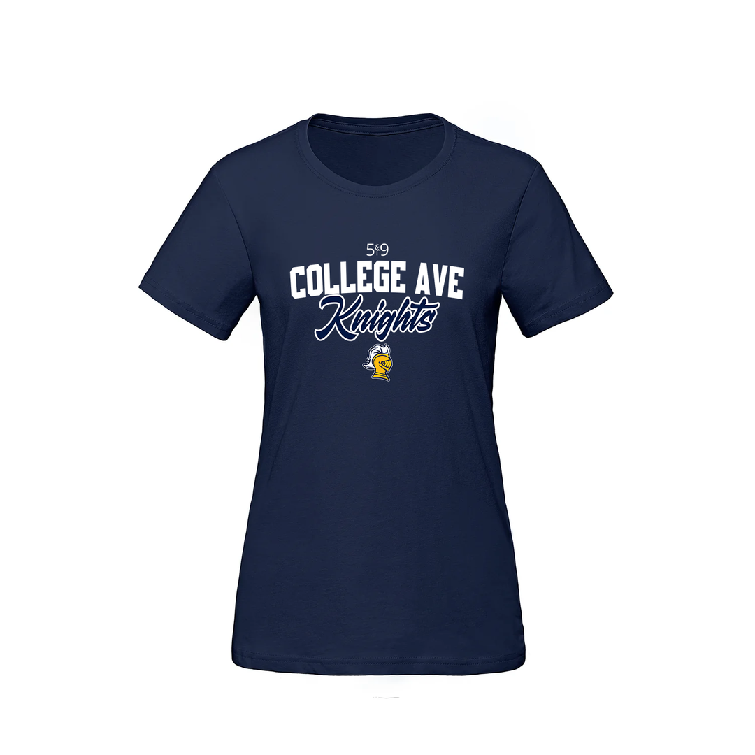COLLEGE AVE KNIGHTS TEE (WOMENS)