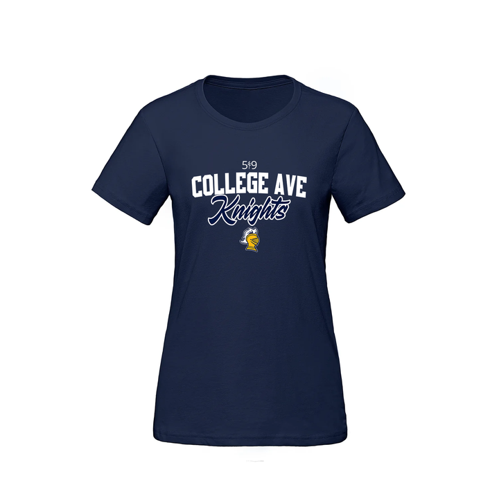 COLLEGE AVE KNIGHTS TEE (WOMENS)